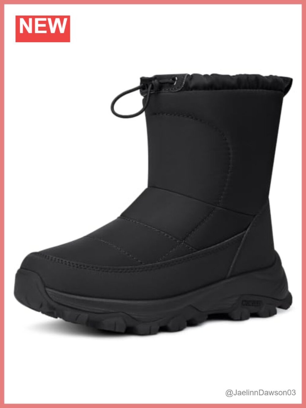 Women's Winter Snow Boots Faux Fur Lined Ankle Boots Water Resistant